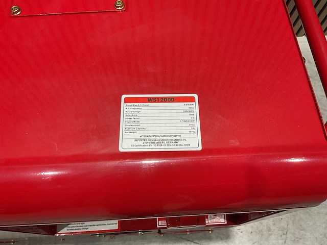 2025 walter stahl ws1200 stroomgenerator - afbeelding 14 van  50