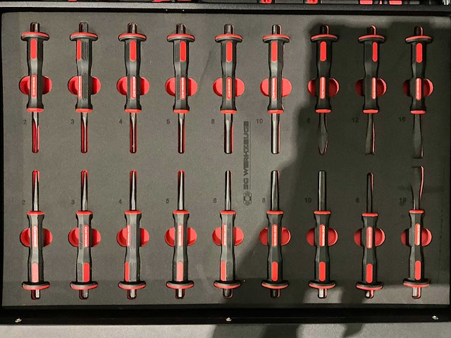 2025 werkzeuge sg32 max krachtdroppen gereedschapswagen - afbeelding 6 van  35