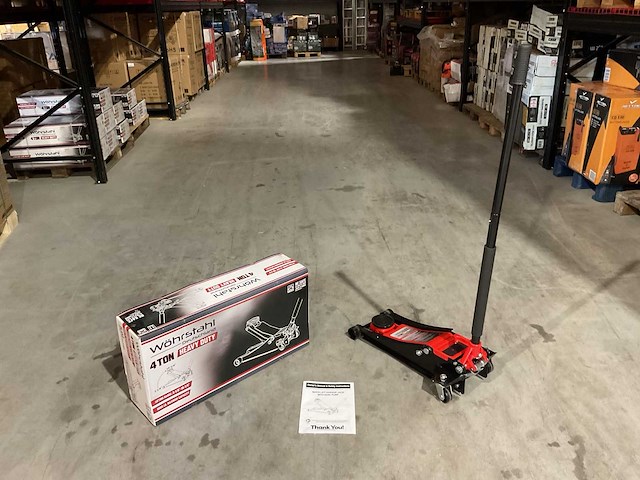 2025 wohrstahl 4 ton heavy duty garagekrik - afbeelding 34 van  44