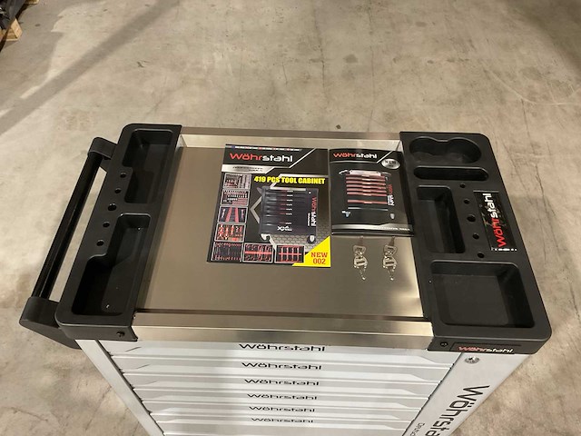2025 wöhrstahl deutschland 7/7 gereedschapswagen gevuld - afbeelding 10 van  17