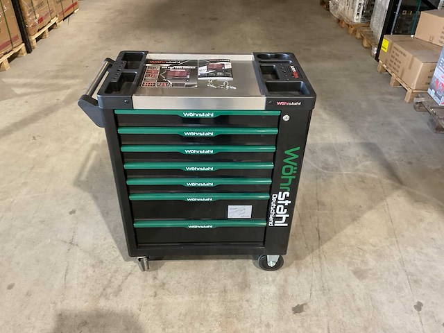 2025 wöhrstahl deutschland 7/7 gereedschapswagen gevuld - afbeelding 10 van  19