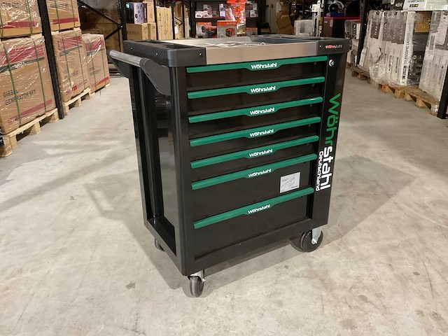 2025 wöhrstahl deutschland 7/7 gereedschapswagen gevuld - afbeelding 2 van  19