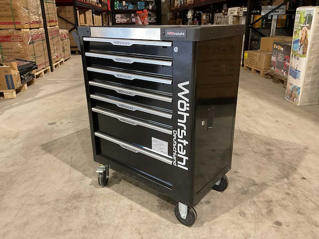 2025 wöhrstahl deutschland 7/7 gereedschapswagen gevuld - afbeelding 1 van  17