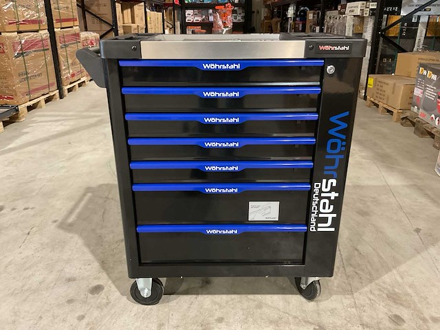 2025 wöhrstahl deutschland 7/7 gereedschapswagen gevuld - afbeelding 10 van  17