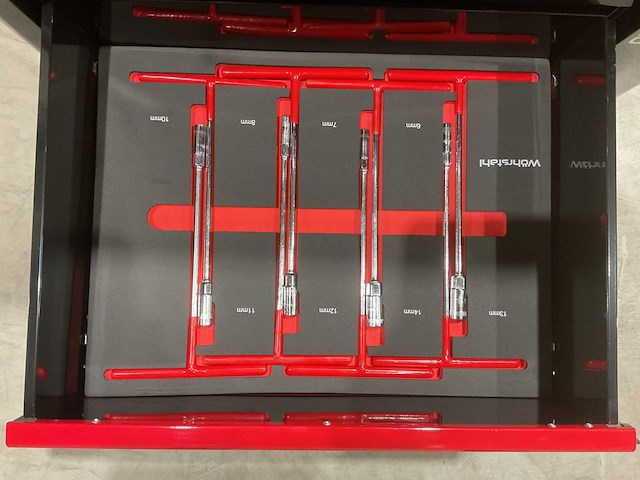 2025 wöhrstahl deutschland 7/7 gereedschapswagen gevuld - afbeelding 8 van  16