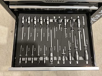 2025 wöhrstahl deutschland 7/7 zw/rvs gereedschapswagen gevuld - afbeelding 7 van  17