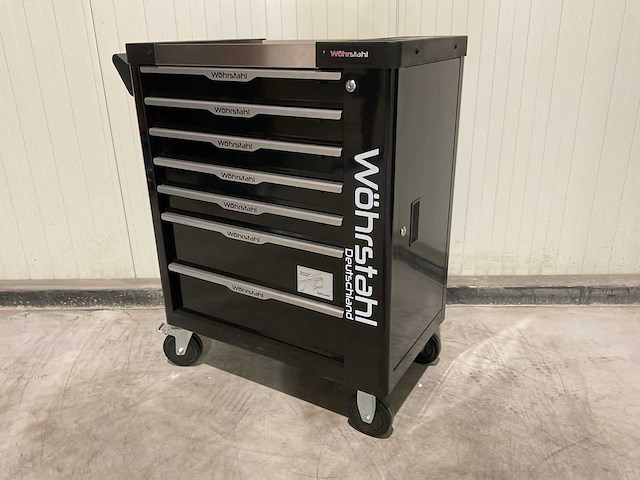2025 wöhrstahl deutschland 7/7 zw/rvs gereedschapswagen gevuld - afbeelding 10 van  17