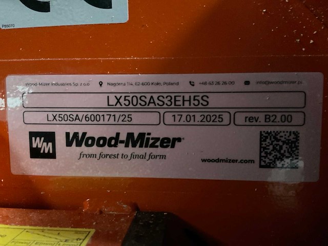2025 wood-mizer lx50 start blokband zaagmachine - afbeelding 11 van  19