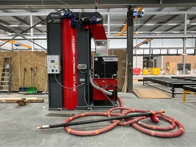 2025 x-floc el-ffl / em430-ds-wb isolatie blaasmachine - afbeelding 12 van  19