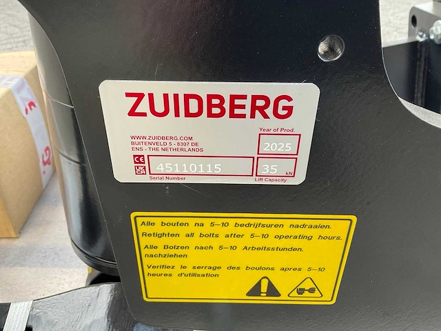 2025 zuidberg new holland tsa-t6000 4.cil fronthef - afbeelding 8 van  8