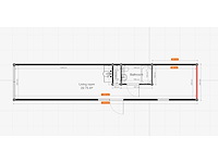 2026 - adacon - 40ft - tiny house - 1200cm x 244cm (ongebruikt) - afbeelding 5 van  13