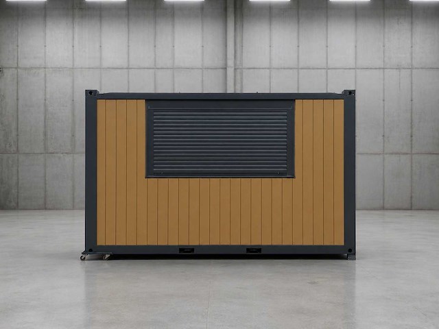 2026 - adacon - k400 - kiosk kantoorunit - 390cm x 220cm (ongebruikt) - afbeelding 3 van  4