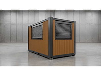 2026 - adacon - k400 - kiosk kantoorunit - 390cm x 220cm (ongebruikt) - afbeelding 2 van  4