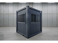 2026 - adacon - t200g - 220cm x 190cm - portierscabine/bewakingsunit (ongebruikt)