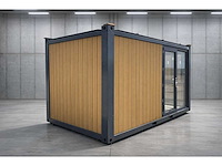 2026 - adacon - w400 - geïsoleerde kantoorunit 390x220 cm (ongebruikt)