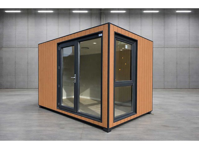 2026 - adacon - w400m - geïsoleerde kantoorunit 390x220 cm (ongebruikt) - afbeelding 2 van  9