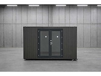 2026 - adacon - w400m - geïsoleerde kantoorunit 390x220 cm (ongebruikt)