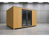 2026 - adacon - w400m - geïsoleerde kantoorunit 390x220 cm (ongebruikt)