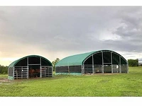 2026 - easy-going - (10x10x4,5 meter) - army green - dierenverblijf / shelter 10 meter - afbeelding 14 van  17