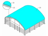 2026 - easy-going - (10x10x4,5 meter) - army green - dierenverblijf / shelter 10 meter - afbeelding 17 van  17