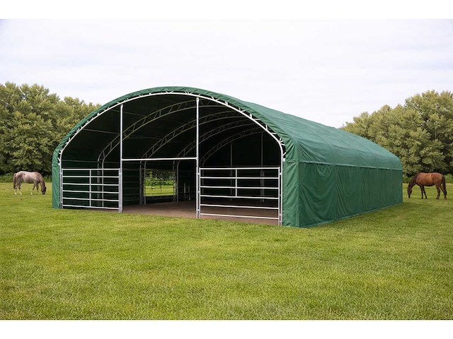 2026 - easy-going - (10x10x4,5 meter) - dierenverblijf / shelter 10 meter - afbeelding 1 van  17