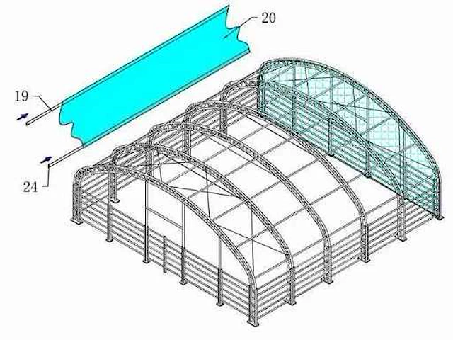 2026 - easy-going - (12x12x5 meter) - dierenverblijf / shelter 12 meter - afbeelding 8 van  12