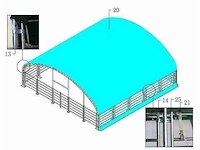 2026 - easy-going - (12x12x5 meter) - dierenverblijf / shelter 12 meter - afbeelding 9 van  12