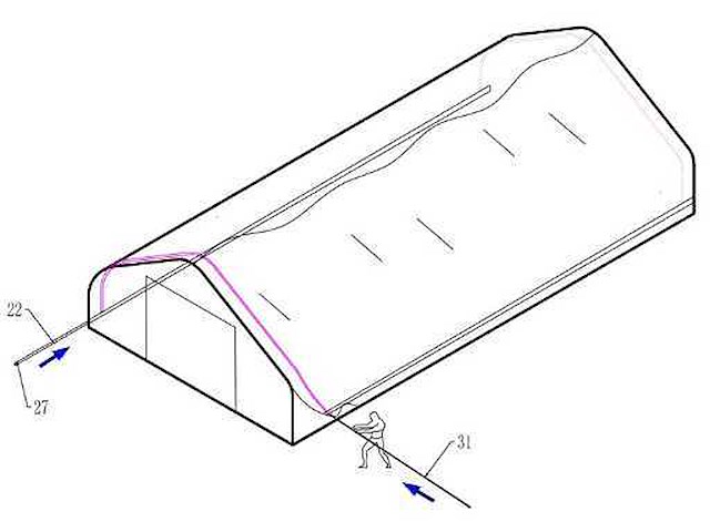 2026 - easy-going - (18,30x12,20x6,40 meter) - garage / tent / opslag shelter 406021dp - afbeelding 10 van  13
