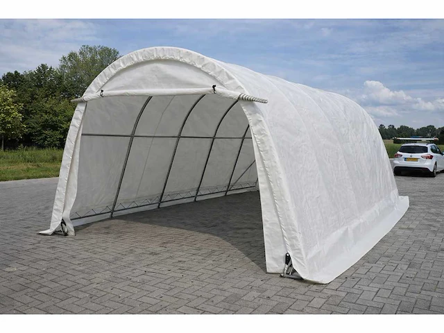 2026 - easy-going - (6,10x3,66x2,44 meter) - garage / tent / opslag shelter 122008r - afbeelding 5 van  11