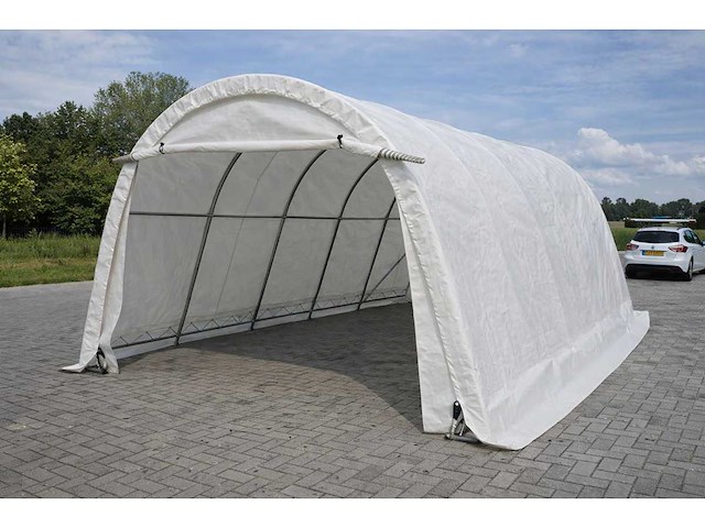 2026 - easy-going - (6,10x3,66x2,44 meter) - garage / tent / opslag shelter 122008r - afbeelding 5 van  11