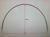 2026 - easy-going - (6,10x6,10x3,65 meter) - garage / tent / opslag shelter p202012r - afbeelding 17 van  18