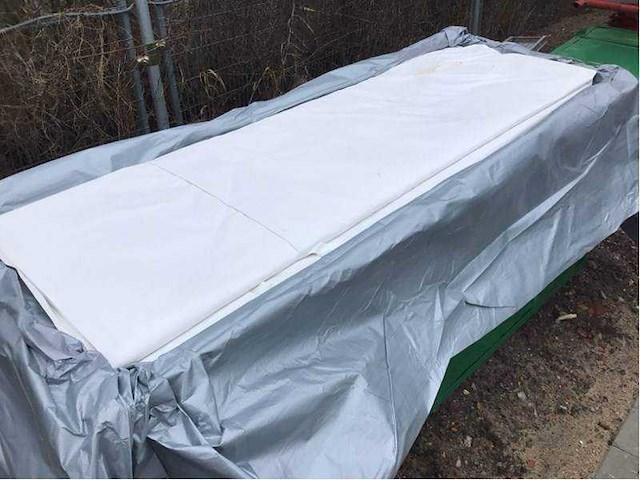 2026 - easy-going - (6x12x2 meter) - shelter overkapping / tent tussen 2 containers c2040 - afbeelding 8 van  19