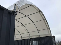 2026 - easy-going - (6x12x2 meter) - shelter overkapping / tent tussen 2 containers c2040 - afbeelding 16 van  19