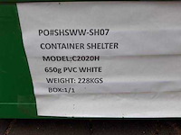 2026 - easy-going - (6x6x2 meter) - shelter overkapping / tent tussen 2 containers c2020h - afbeelding 5 van  14