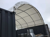 2026 - easy-going - (6x6x2 meter) - shelter overkapping / tent tussen 2 containers c2020h - afbeelding 1 van  18