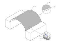 2026 - easy-going - (6x6x2 meter) - shelter overkapping / tent tussen 2 containers c2040h - afbeelding 7 van  10