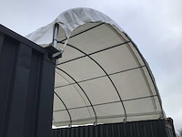 2026 - easy-going - (6x6x2 meter) - shelter overkapping / tent tussen 2 containers c2040h - afbeelding 12 van  18