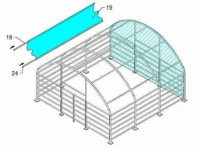 2026 - easy-going - (6x6x3,7 meter) - dierenverblijf / shelter 6 meter - afbeelding 4 van  14