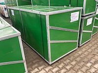 2026 - easy-going - (8x8x4 meter) - army green - dierenverblijf / shelter 8 meter - afbeelding 6 van  18