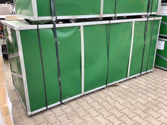 2026 - easy-going - (8x8x4 meter) - army green - dierenverblijf / shelter 8 meter - afbeelding 19 van  23