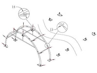 2026 - easy-going - (9,15x6,10x3,65 meter) - garage / tent / opslag shelter 203012r - afbeelding 6 van  18