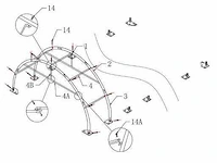 2026 - easy-going - (9,15x6,10x3,65 meter) - garage / tent / opslag shelter 203012r - afbeelding 7 van  18