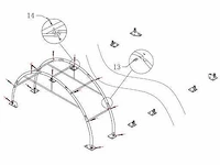 2026 - easy-going - (9,15x6,10x3,65 meter) - garage / tent / opslag shelter 203012r - afbeelding 12 van  18