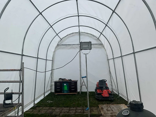 2026 - easy-going - (9,20x4,30x4,30 meter) - garage tent / opslag shelter 143014r - afbeelding 3 van  26