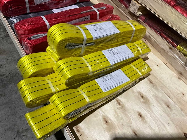 2026 - easy-going - duplex - 2 t/m 5 ton - 2 t/m 6 meter - pallet diverse hijsbanden (22x) - afbeelding 9 van  22