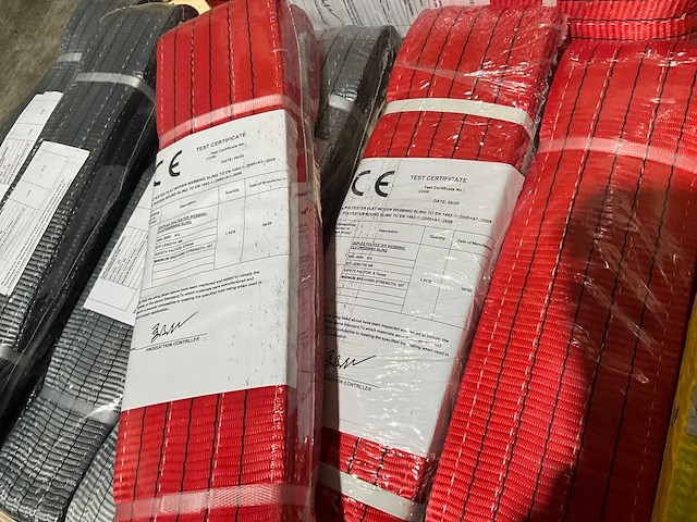 2026 - easy-going - duplex - 2 t/m 5 ton - 2 t/m 6 meter - pallet diverse hijsbanden (22x) - afbeelding 14 van  22