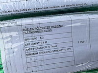 2026 - easy-going - duplex - 2 t/m 5 ton - 2 t/m 6 meter - pallet diverse hijsbanden (22x) - afbeelding 22 van  22