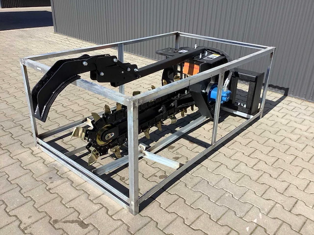 2026 - easy-going - trencher - kettinggraver voor schranklader / skidsteer - afbeelding 1 van  21