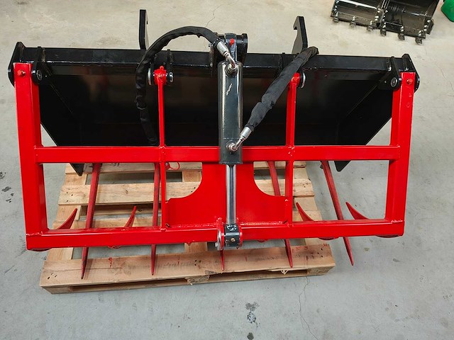 2026 - grijper/mestriek voor minishovel (euroaansluitingen) - afbeelding 4 van  4