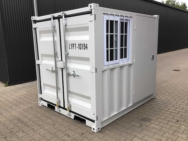 2026 - lypu - 7 ft - opslag container met zijdeur en raam - afbeelding 1 van  19